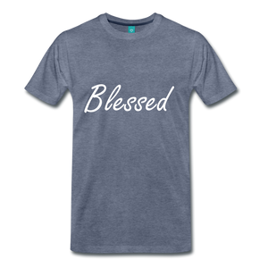 Blessed.. - heather blue