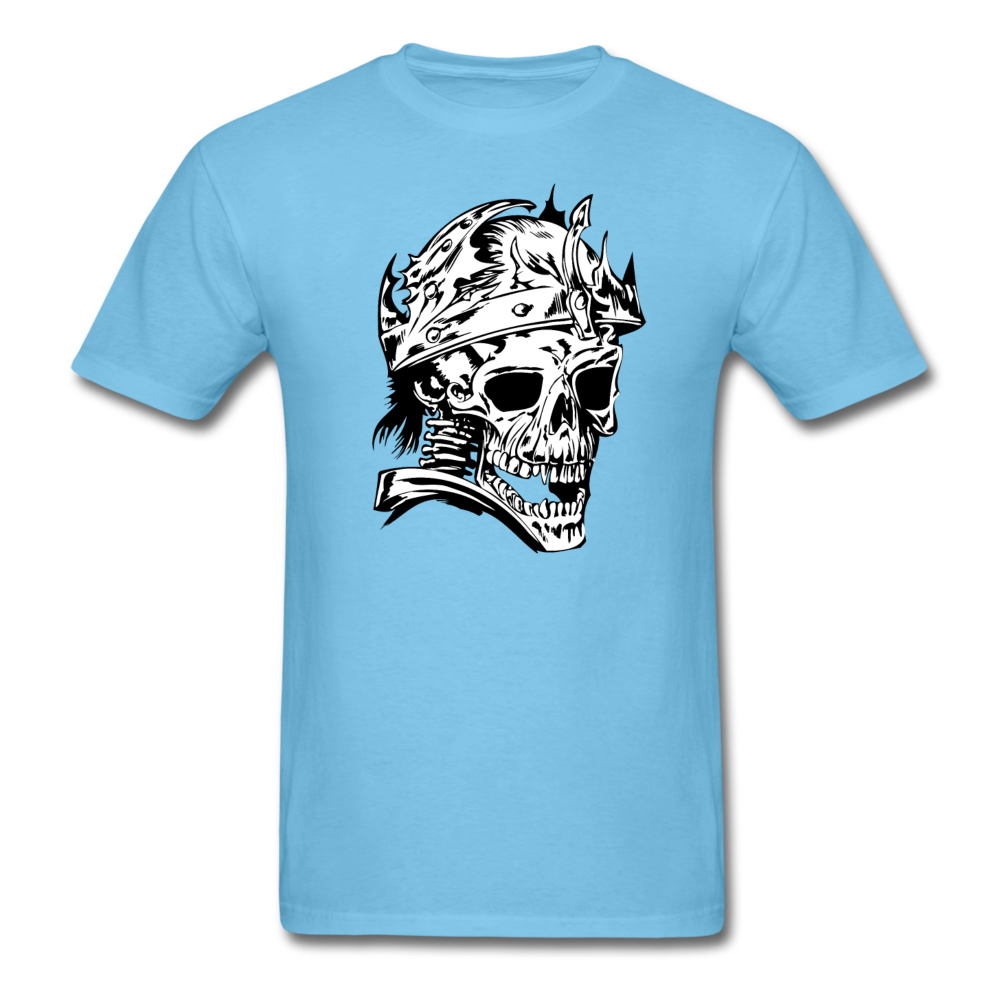 King Skull Tee - aquatic blue