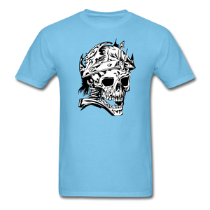 King Skull Tee - aquatic blue