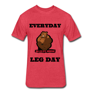 Everyday Leg Day Tee - heather red