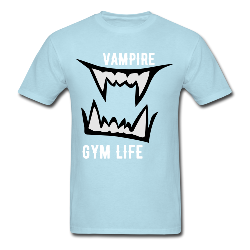 Vamp Gym Tee - powder blue