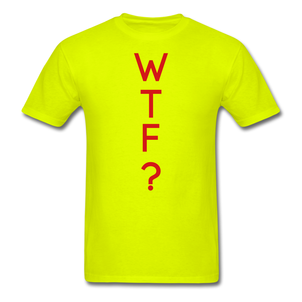 WTF Tee - safety green