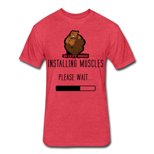 Installing Muscles Tee - heather red