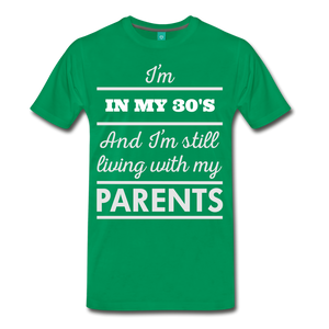 LIVING WITH MY PARENTS - kelly green