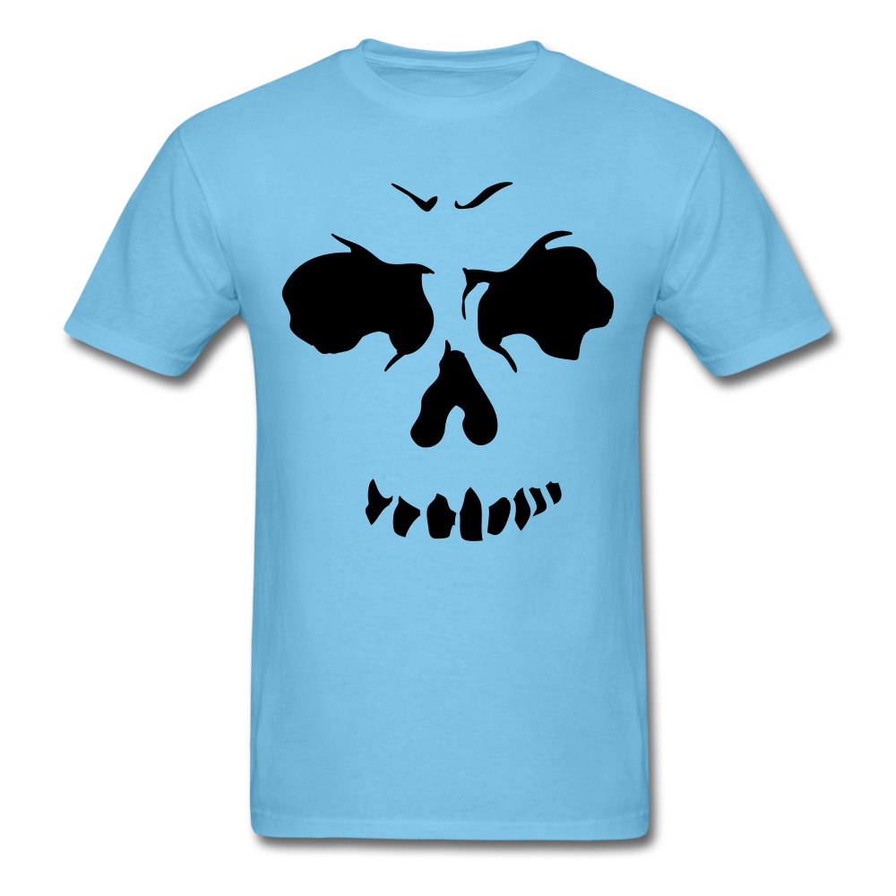Skull Tee - aquatic blue