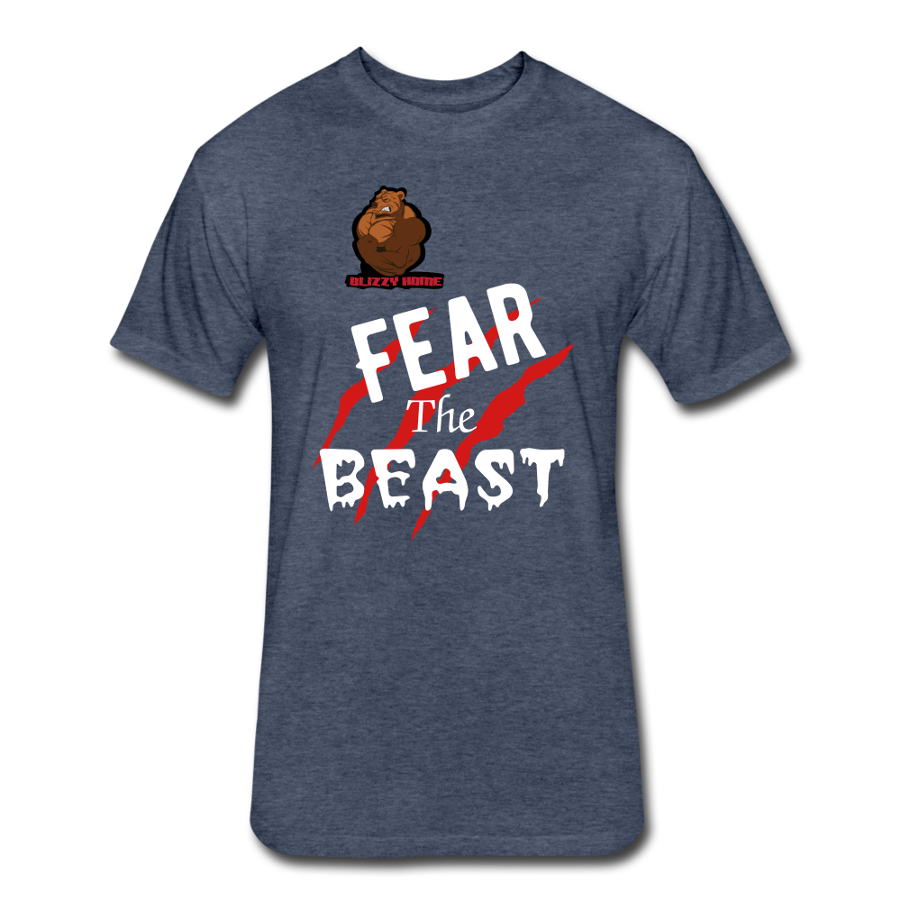 Fear The Beast - heather navy