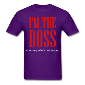 Boss Tee - purple