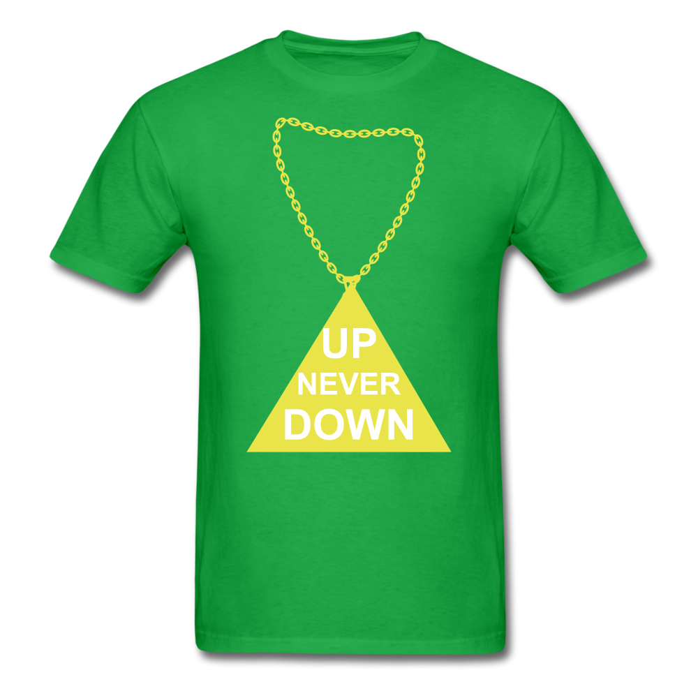 UPT Chain Tee. - bright green