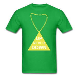 UPT Chain Tee. - bright green