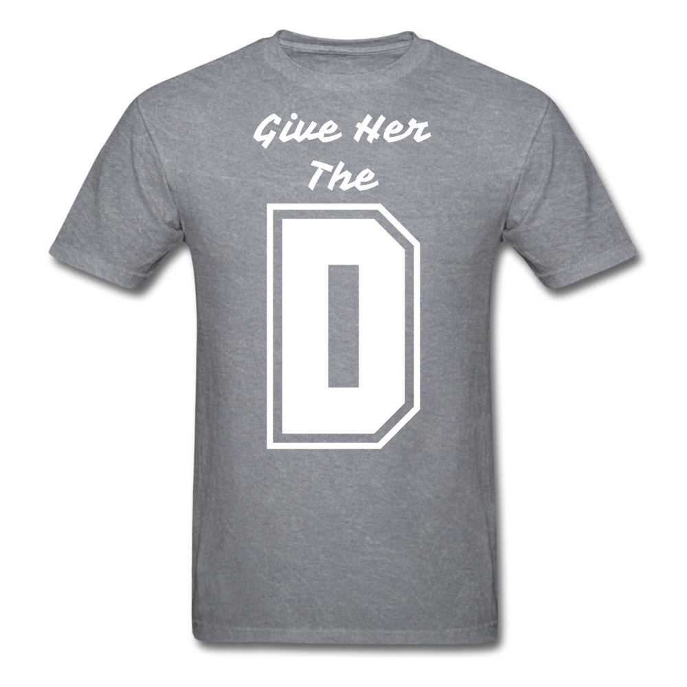 The D Tee - mineral charcoal gray
