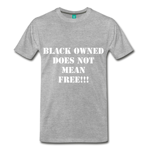 Black Owned - heather gray