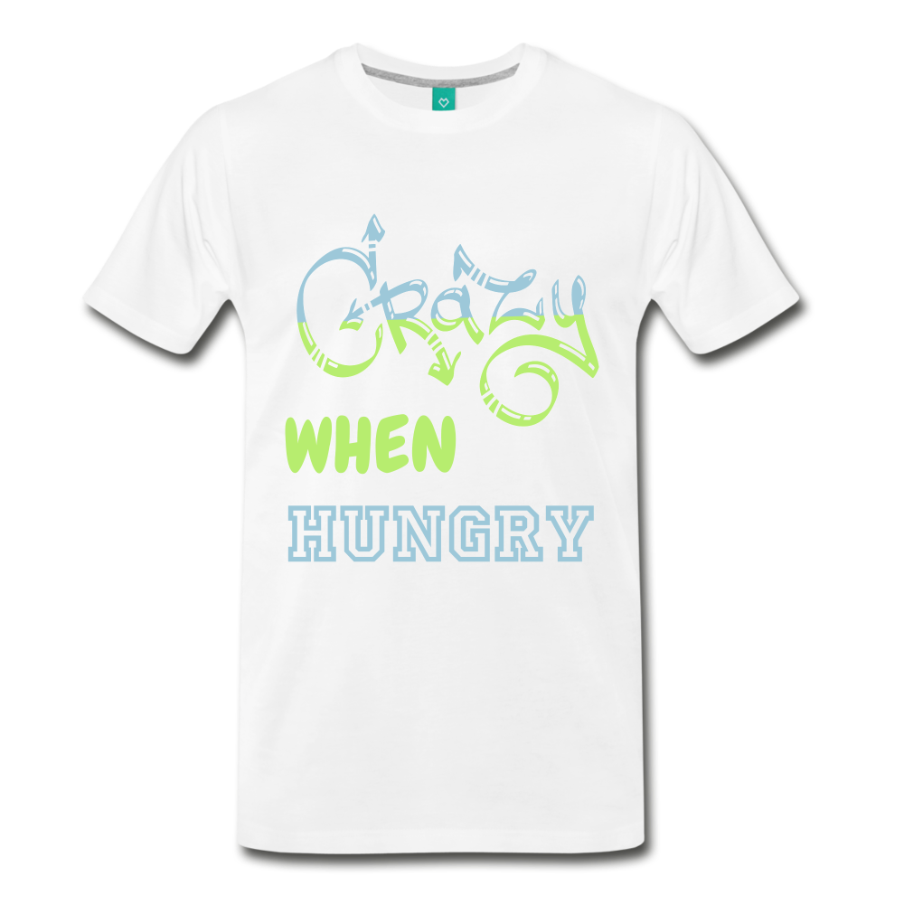 CRAZY HUNGRY - white