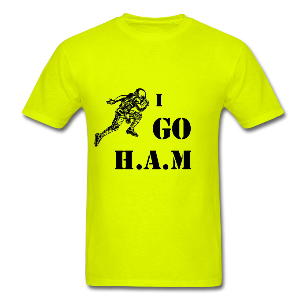 H.A.M Tee - safety green