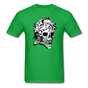 King Skull Tee - bright green