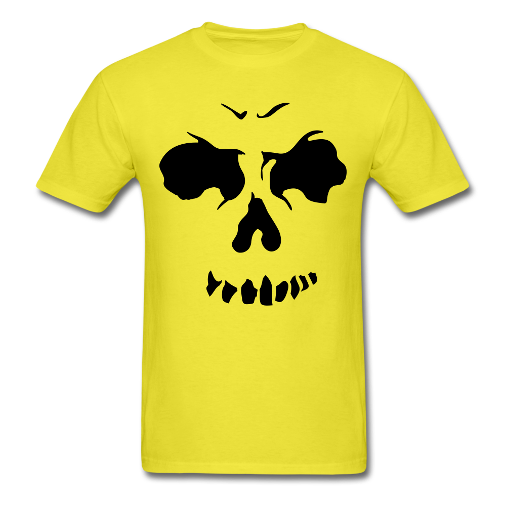 Skull Tee - yellow