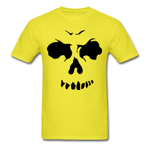 Skull Tee - yellow