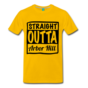Stright outta Arbor Hill - sun yellow
