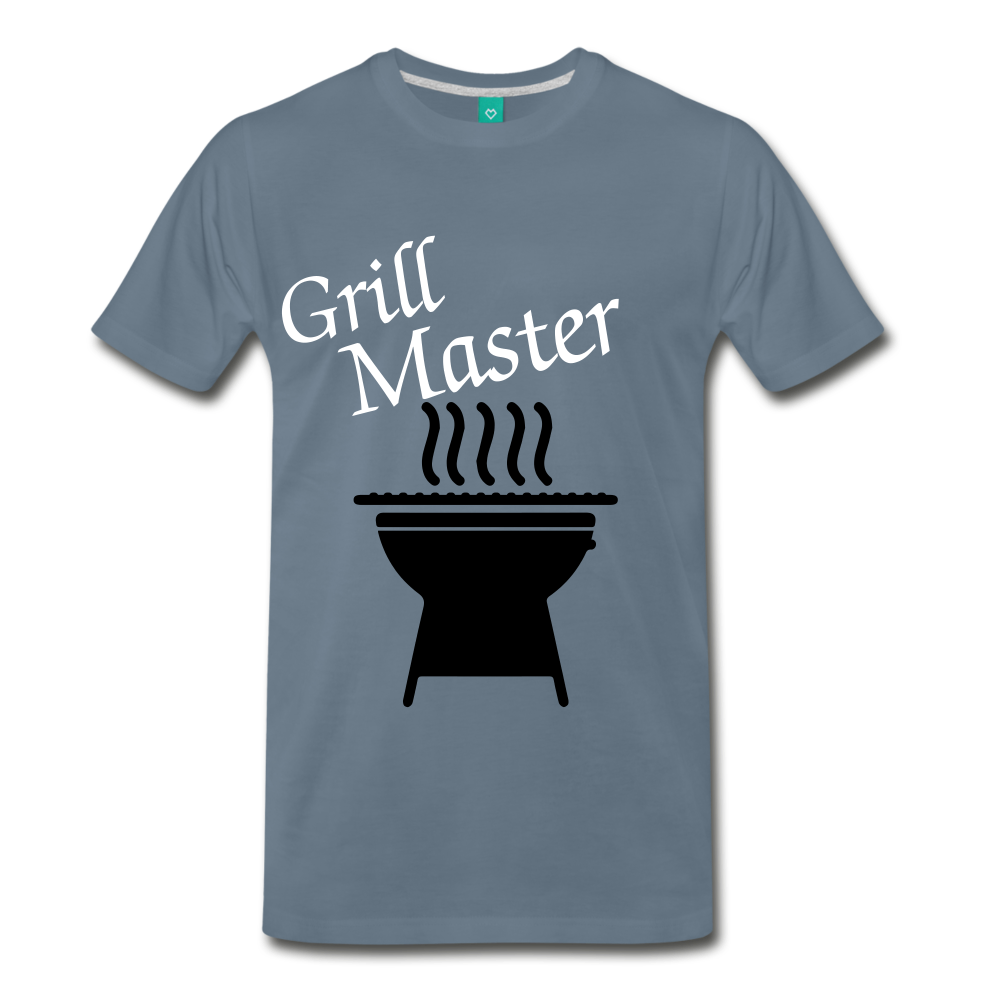 Grill Master Tee - steel blue