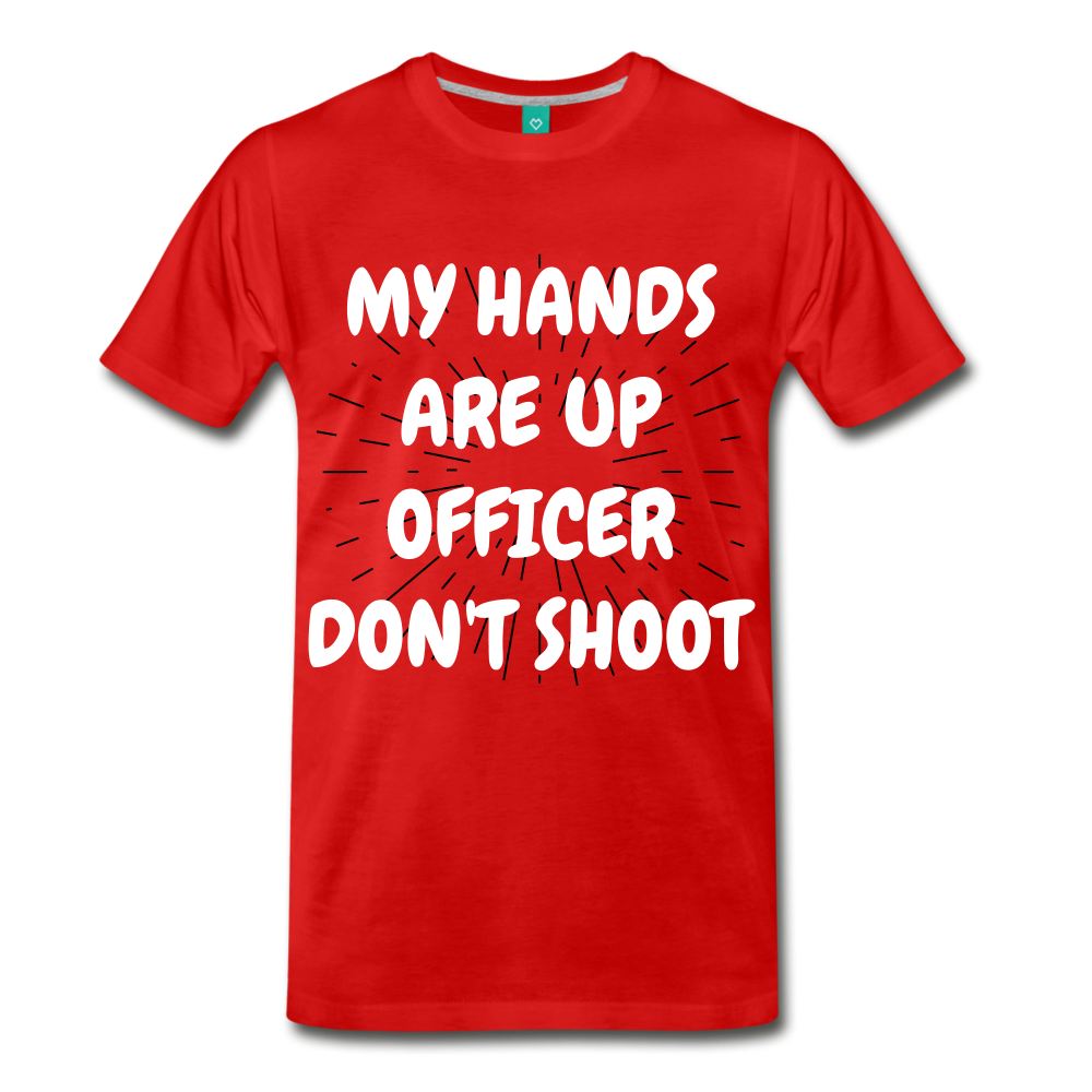 DON'T SHOOT TEE - red