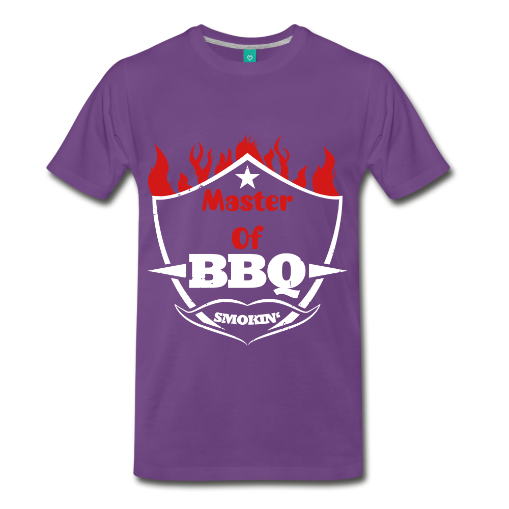 Master of BBQ Smokin - purple