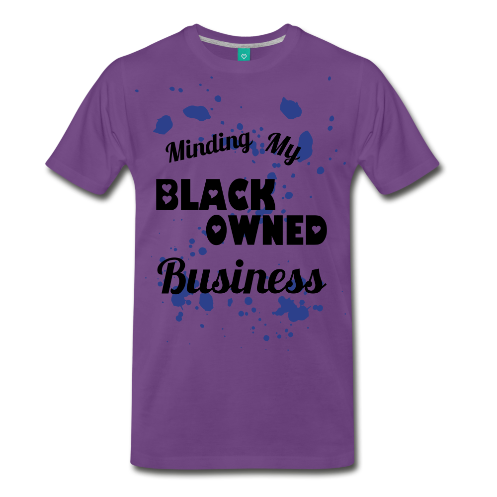 Minding My Business. - purple