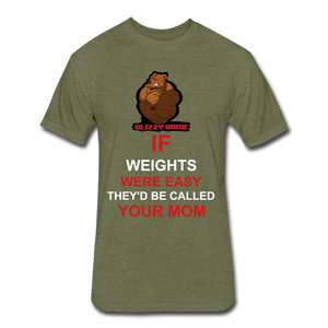 Easy Weights - heather military green