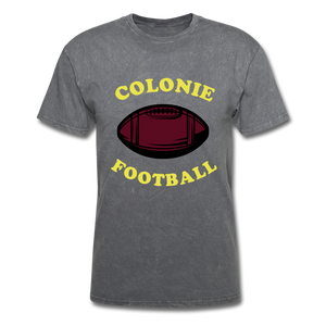 Colonie Football Tee - mineral charcoal gray