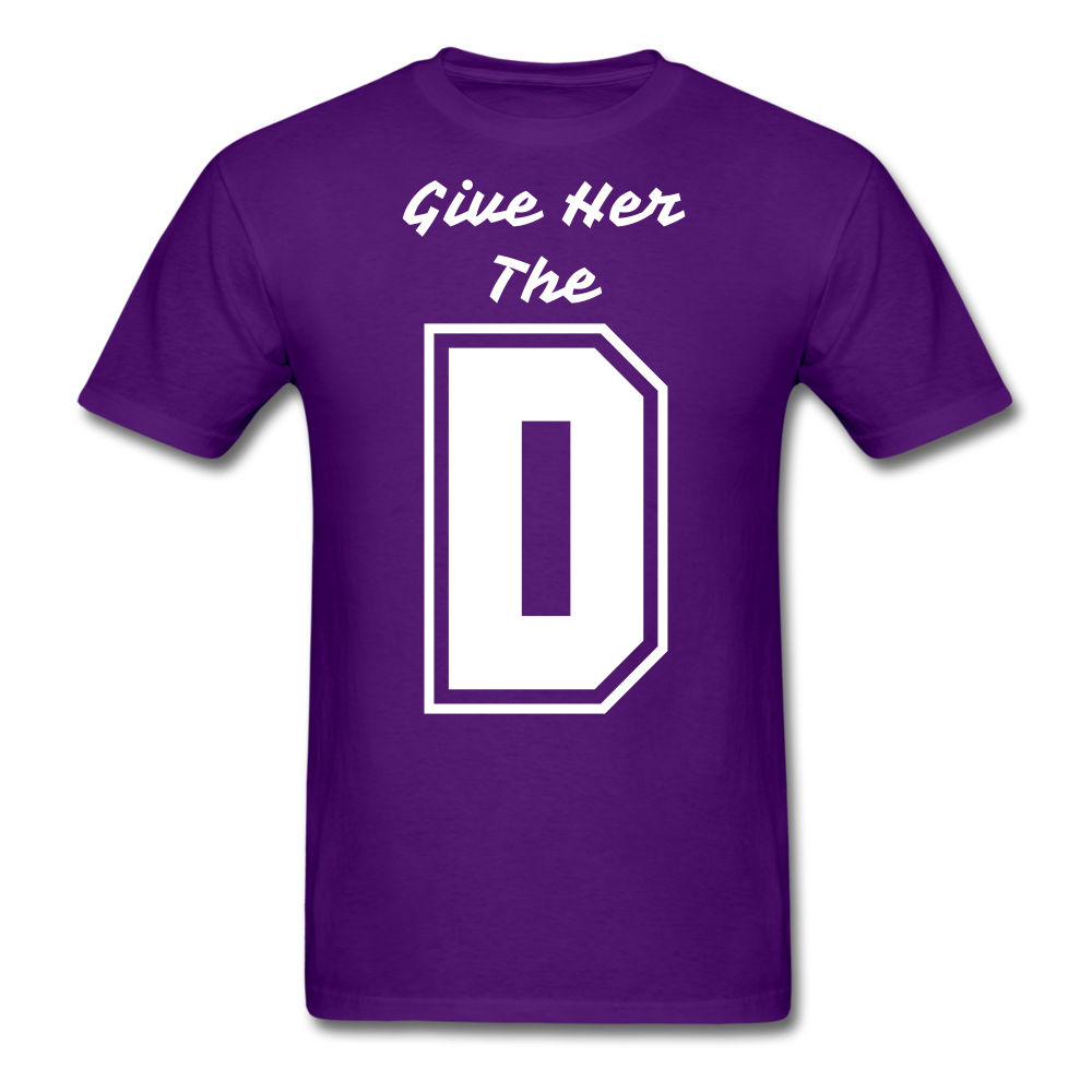 The D Tee - purple