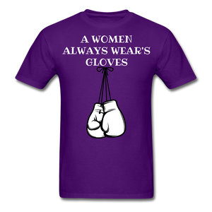 Women Gloves - purple