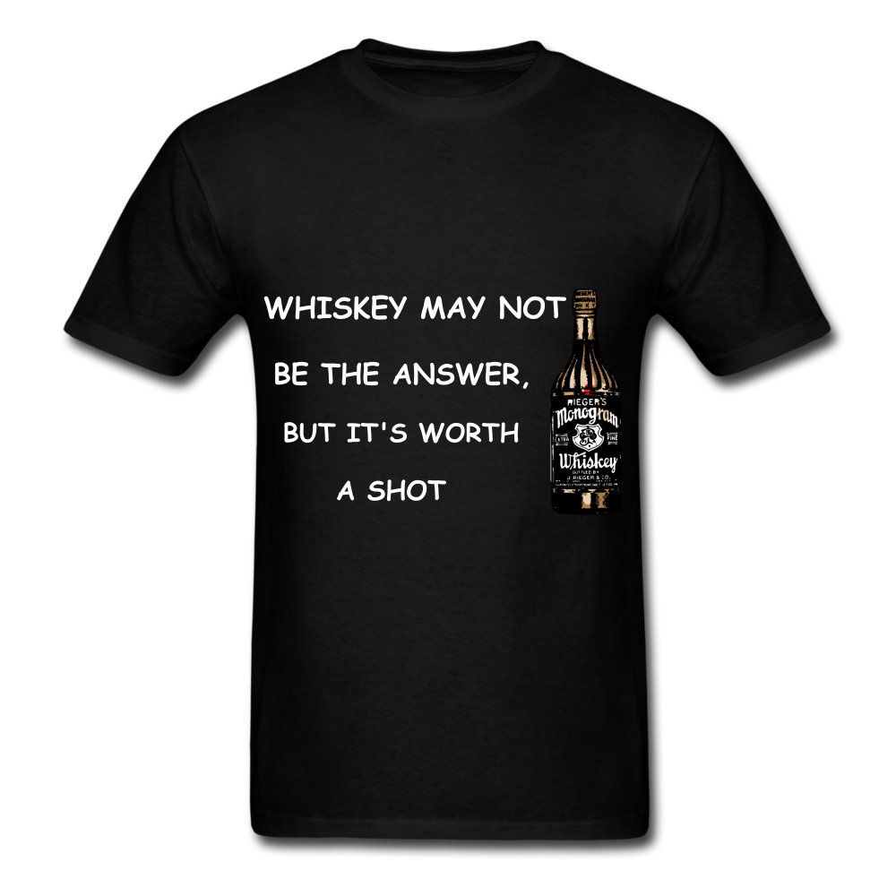 Whiskey Tee - black
