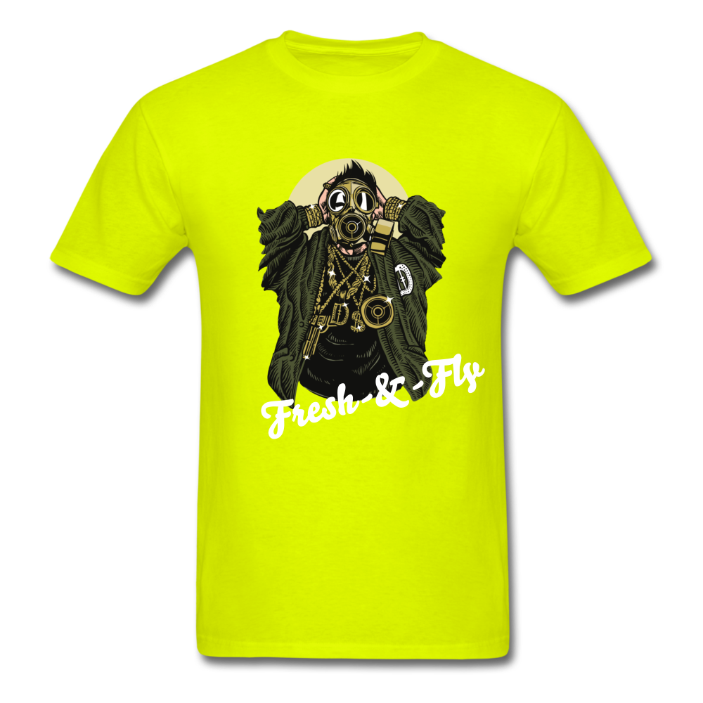 Fresh-&-Fly Tee - safety green