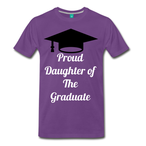 daughter of grad tee - purple