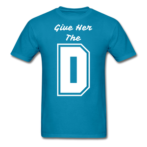 The D Tee - turquoise