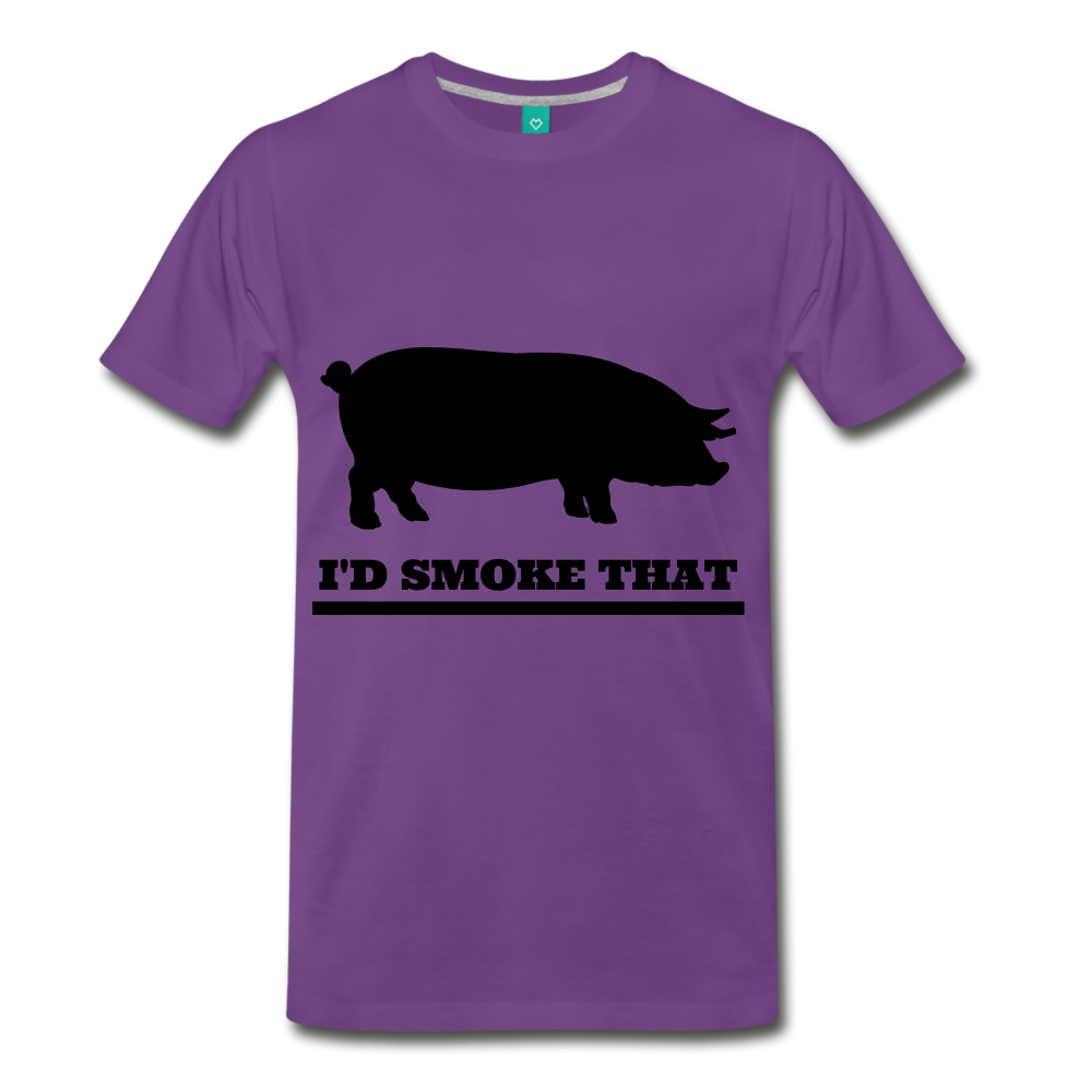 I'd Smoke That Pig - purple