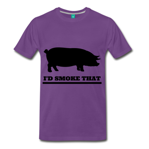 I'd Smoke That Pig - purple