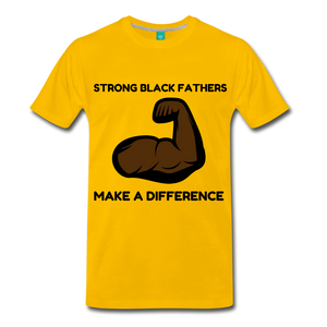 Strong Black Fathers - sun yellow