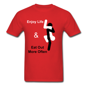 Eat Out Tee - red