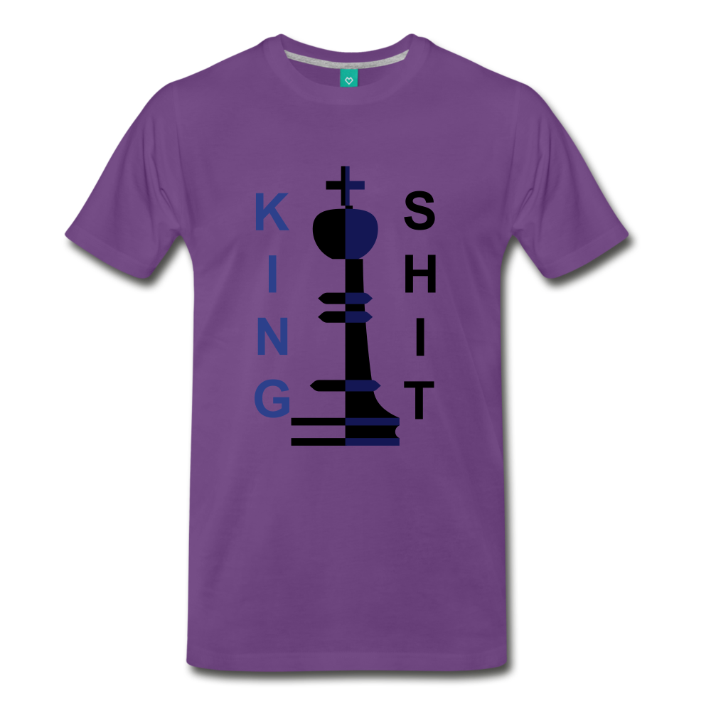 King Shit Tee - purple