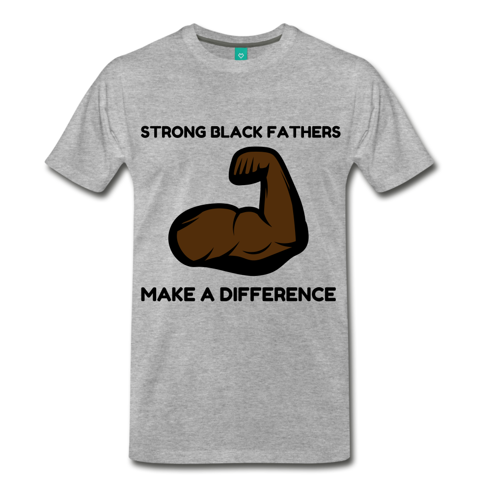 Strong Black Fathers - heather gray