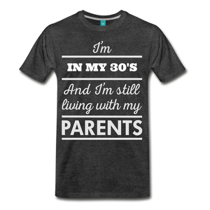 LIVING WITH MY PARENTS - charcoal gray