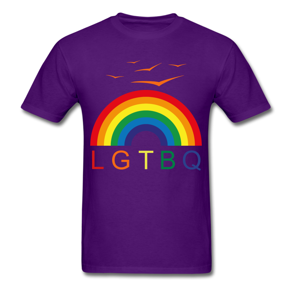 L.G.T.B.Q Tee - purple