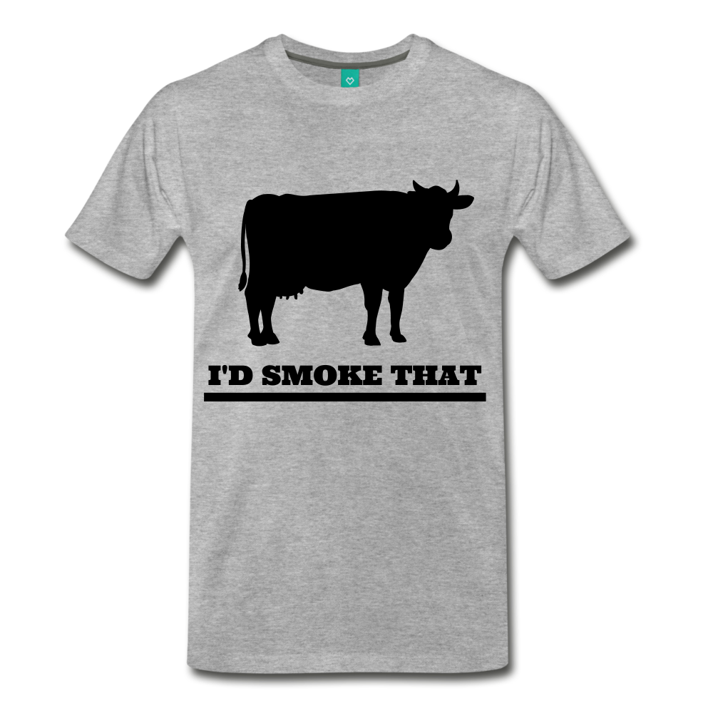 I'd Smoke That Beef - heather gray
