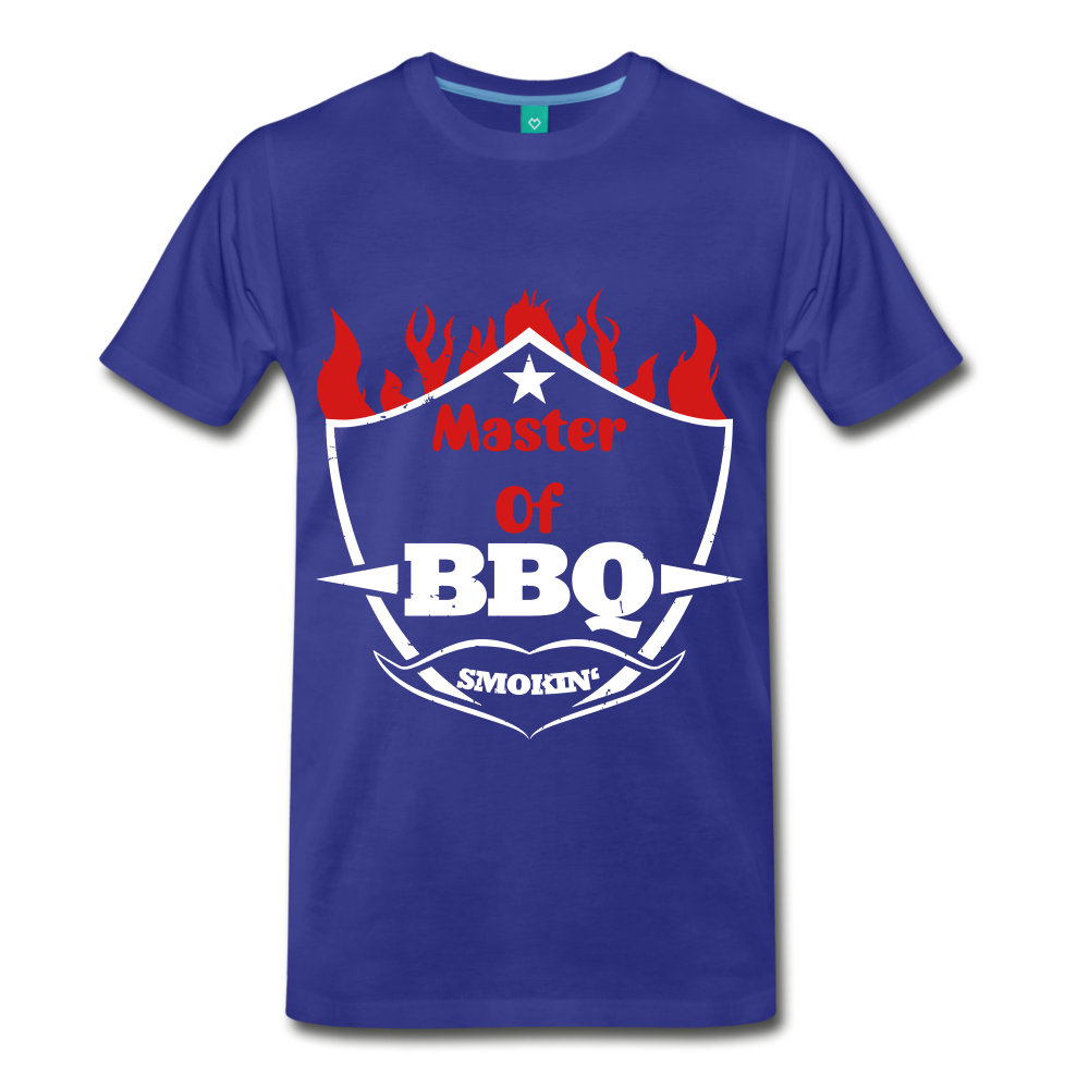 Master of BBQ Smokin - royal blue