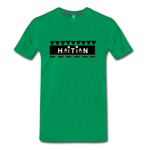 HAITIAN TEE. - kelly green