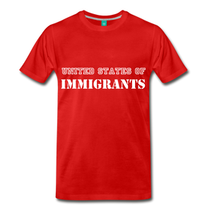 United States Of Immigrants - red
