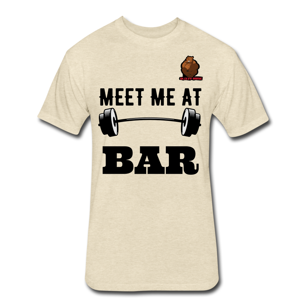Meet Me at the Bar Tee - heather cream