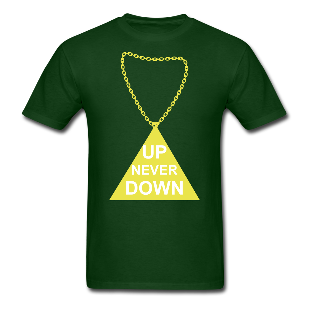 UPT Chain Tee. - forest green