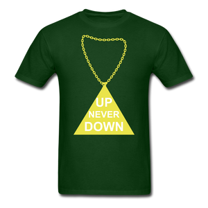 UPT Chain Tee. - forest green