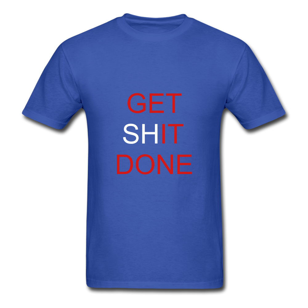 Get SHit Done Tee - royal blue
