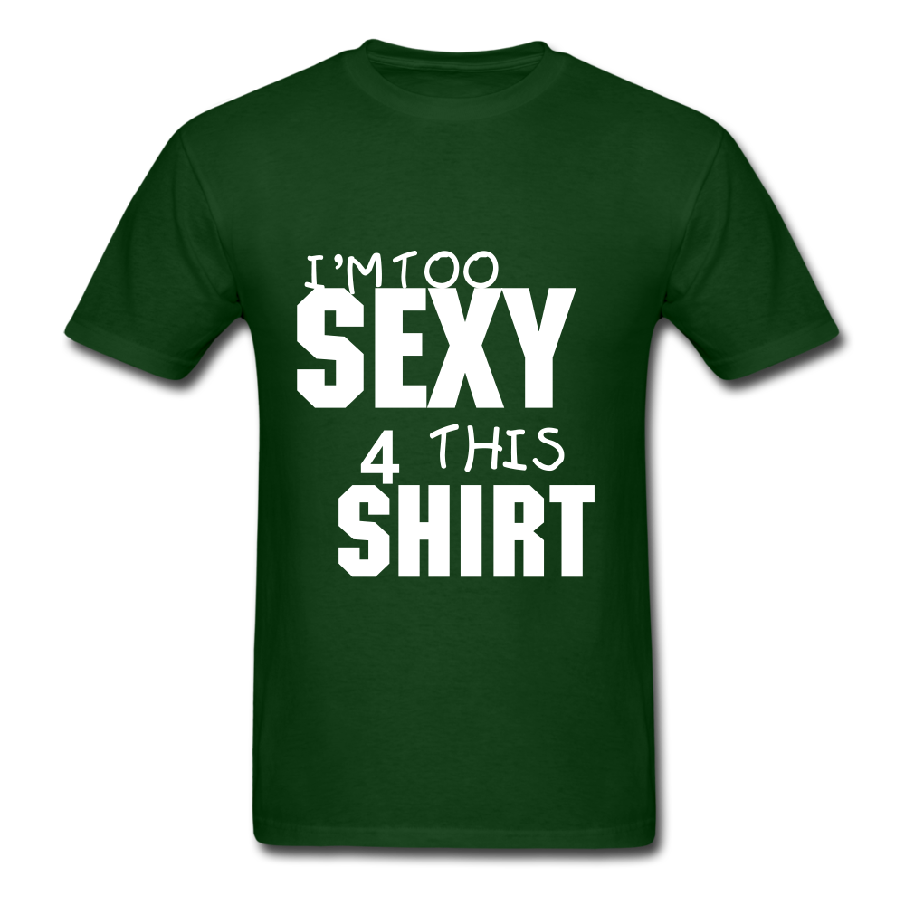 Sexy Tee. - forest green